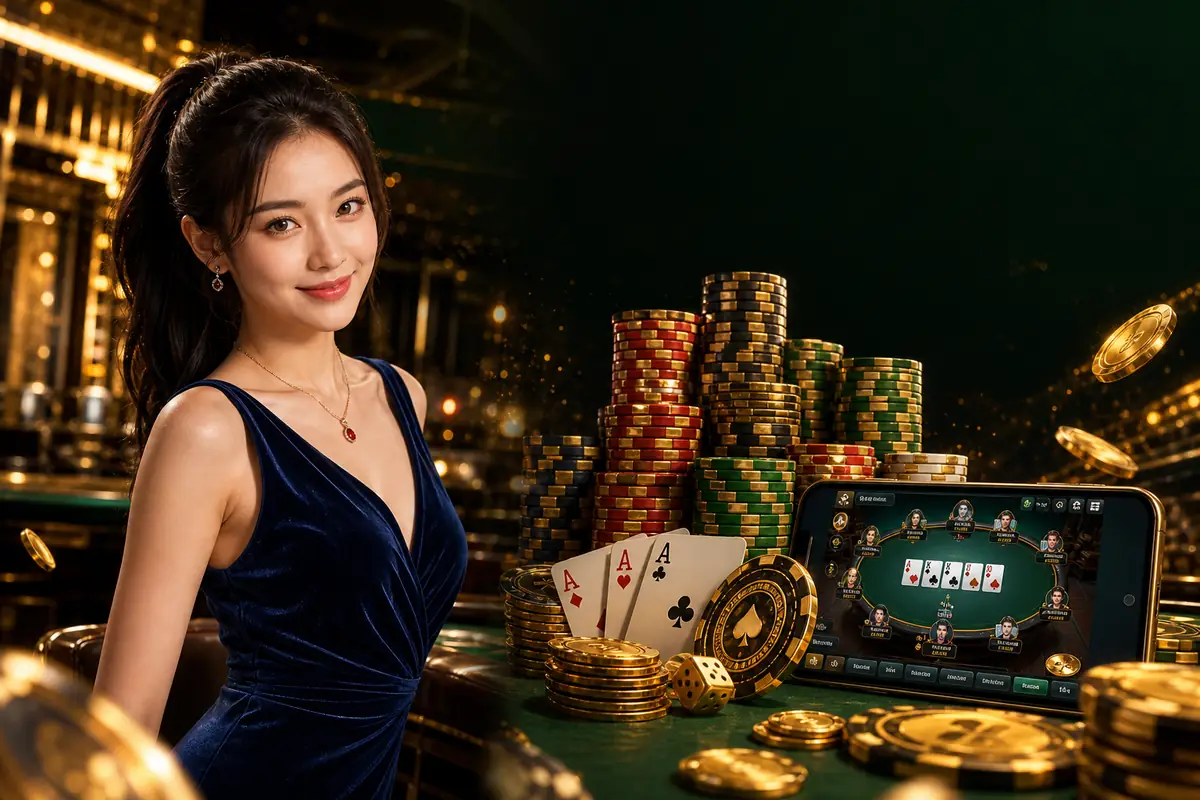 jqk22 Casino meja baccarat dealer langsung